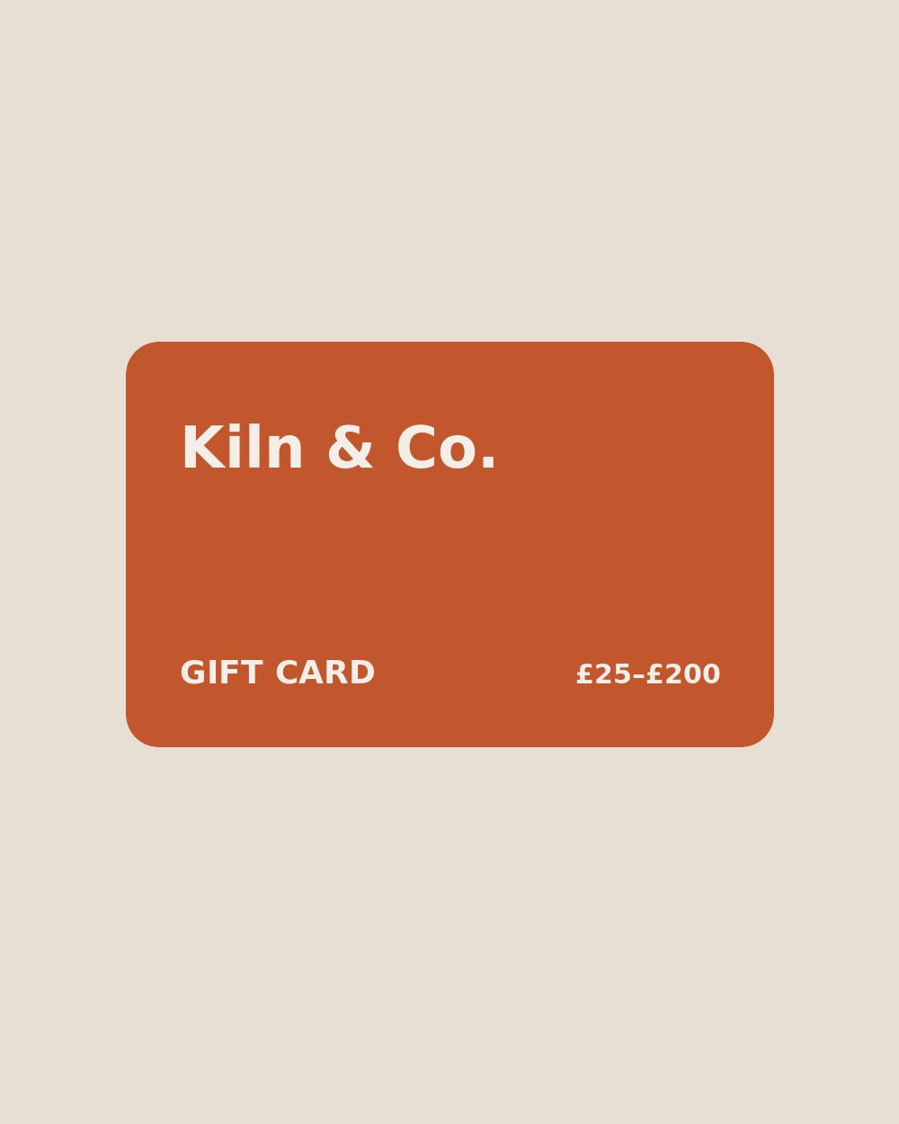 Digital Gift Card